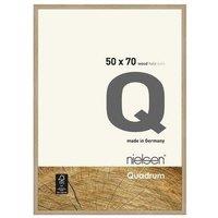 nielsen Quadrum 50 x 70cm Wooden Picture Frame With Protective Glass Front in Light Oak | Size: 50 x 70 cm
