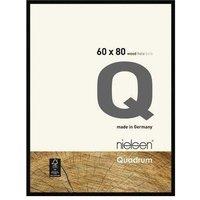 nielsen Quadrum 60 x 80cm Wooden Picture Frame With Protective Glass Front in Black | Size: 60 x 80 cm