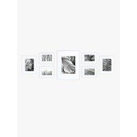 nielsen 7 Piece Aluminium Picture Frames Gallery Set - White
