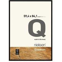 nielsen Quadrum A1 Wooden Picture Frame With Protective Glass Front in Black