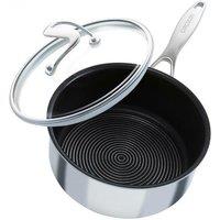 Circulon SteelShield C-Series Cooking Pot Stainless Steel Non Stick Pan - 20 cm in Silver