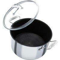 Circulon SteelShield C-Series Stock Pot Non Stick Kitchen Soup Cookware - 26cm in Silver