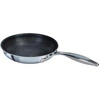 Circulon SteelShield C-Series Fry Pan Stainless Steel Non Stick Cookware - 25 cm in Silver
