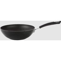 Circulon Total Induction Wok Pan Non Stick, Dishwasher Safe, Medium 26cm, Durable Hard Anodised in Black