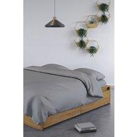 Panda London 100% Bamboo Duvet Cover in Mid Grey | Size: Single