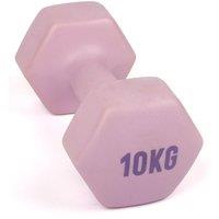 Myga Hexagonal Dumbbell - 10kg Pair in Violet