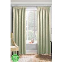 Enhanced Living Plain Thermal Room Darkening Energy Saving Tape Top Curtains For Living Rooms & Bedrooms | Size: 229 cm width x 229 cm drop