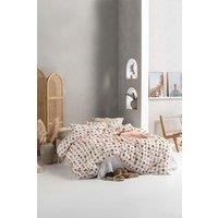 Linen House Haze Tufted Polka Dot Duvet Cover Set | Size: Single