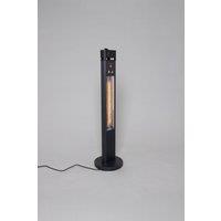 BHS Lighting 1600W Pedestal Radiant Heater in Black