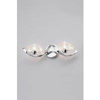 BHS Lighting Bella Wall Light in Metallic Silver