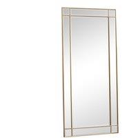 Melody Maison Large Gold Framed Art Deco Wall / Leaner Mirror 80cm X 180cm | Size: 80 cm X 180 cm