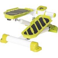 HOMCOM Portable Mini Stepper Step Machine for Home Gym Office Exercise Workout in Yellow | Size: Standard