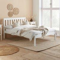 Birlea Denver Bed in White | Size: Small Double