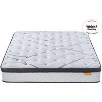 Sleepsoul Heaven Mattress in White | Size: Super King