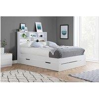 Birlea Alfie Storage Bed in White | Size: Double