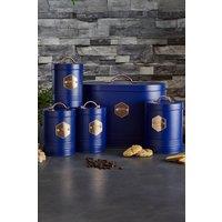 Neo 5 Piece Kitchen Canister Set in Navy