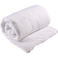 CHRISTY Luxury Microfibre 4.5 Tog Lightweight Summer Duvet in White | Size: Single