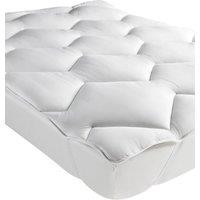 CHRISTY Luxury Quilted Mattress Topper in White | Size: Single