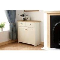 GFW Lancaster Compact Sideboard in Cream