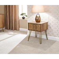 GFW Orleans Lamp Table in Brown