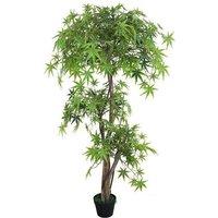 Leaf 150cm Artificial Japanese Maple Tree in Green