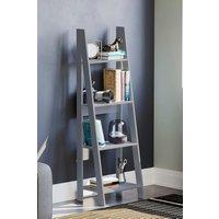 Home Discount Vida Designs Bristol 4 Tier Step Ladder Bookcase 1410 x 460 x 330 mm in Grey