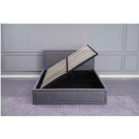 KOSY KOALA Ottoman Storage Bed Grey 4ft Small Double Wooden Fabric Bedroom