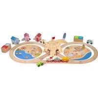 Bigjigs Rail Coastal Clean up Train Set