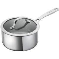 Kuhn Rikon Allround Stainless Steel Saucepan, 18cm/2.3L in Silver