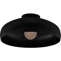 Eglo Mogano Metal Ceiling Fitting in Black