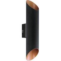 Eglo Agolada Metal IP44 Integrated LED Outdoor Wall Light in Copper