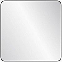 nielsen Archer Metal Square Wall Mirror 60Cm in Black
