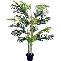 OUTSUNNY 150cm Artificial Palm Tree Indoor Decor Tropical Green Plant
