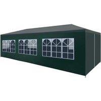 Berkfield Home Party Tent 3x9 m Green
