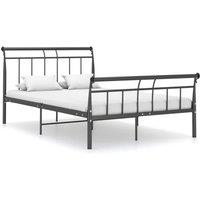 Bed Frame Black Metal 120x200 cm