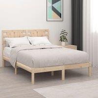 Bed Frame Solid Wood Pine 200x200 cm