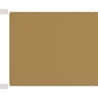 Vertical Awning Beige 100x800 cm Oxford Fabric