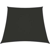 Sunshade Sail Oxford Fabric Trapezium 2/4x3 m Anthracite