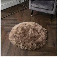 Light Brown Rectangle Sheepskin - Circle 70cm