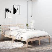 Bed Frame Solid Wood 140x200 cm