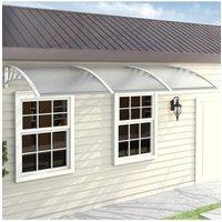 2.7m W x 1m D Window Door Canopy Awning