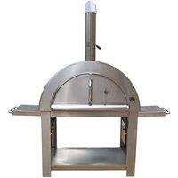 Large Stainless Steel Outdoor Pizza Oven