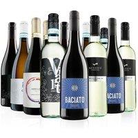 Virgin Wines Italian Customer Favourites Mixed Wine case 12 Bottles (75cl) in White