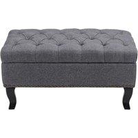 Tufted Rectangle Ottoman Footstool