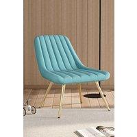 Velvet Upholstered Lounge Accent Chair
