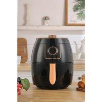 5.5L Large Knobs Air Fryer Oven with Detachable Basket, 60-min Timer, Adjustable Temp