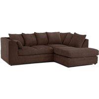 Luxor Jumbo Cord 4 Seater Corner sofa Right Hand Facing