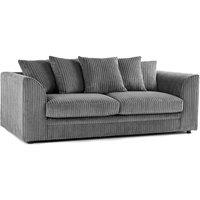 Luxor Jumbo Cord Fabric 3 Seater Sofa