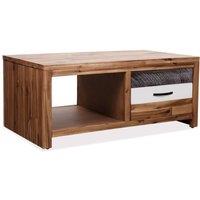 Coffee Table Solid Acacia Wood 90x50x37.5 cm