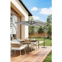 3M Outdoor Cantilever Garden Parasol with Cross Base